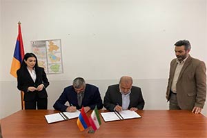 همکاری ایران و ارمنستان در امور بشر دوستانه همکاری ایران و ارمنستان