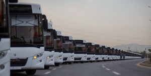 5000 اتوبوس به ناوگان حمل و نقل عمومی تهران اضافه می‌شود